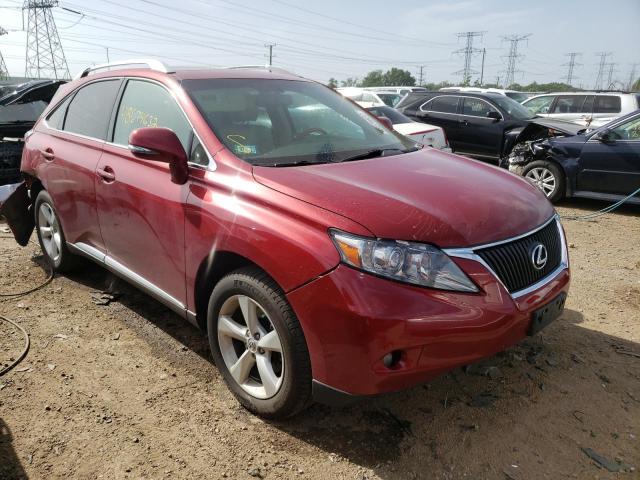 LEXUS RX 350 2010 с VIN 2T2BK1BAXAC071837 - Фото с аукциона