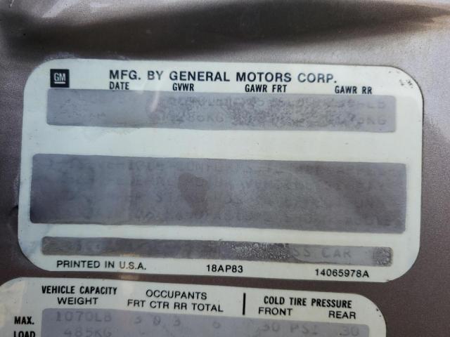 Photo 10 from auction – 1984 BUICK RIVIERA with VIN 1G4AZ57Y3EE457619
