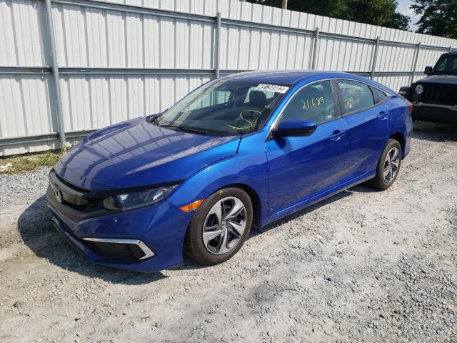 Photo 2 from auction – 2019 HONDA CIVIC LX with VIN 2HGFC2F61KH587303