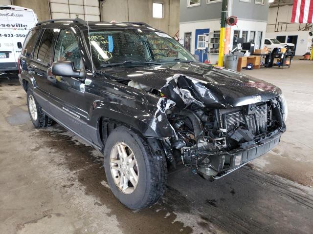 JEEP GRAND CHER 2004 with VIN 1J4GW48S44C310502 - Photo from auction