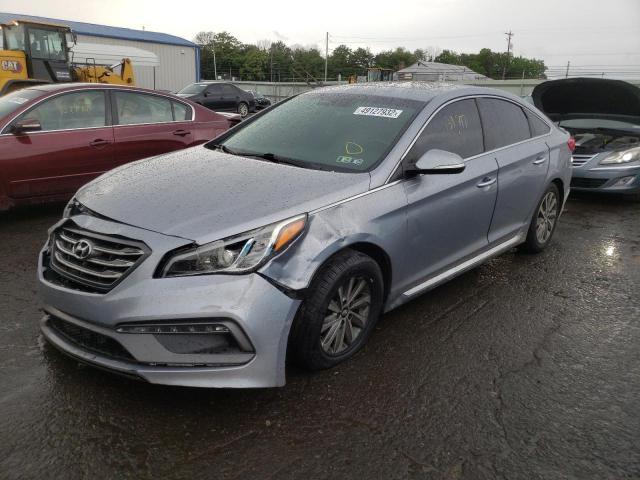 Photo 2 from auction – 2016 HYUNDAI SONATA SPO with VIN 5NPE34AF1GH426784