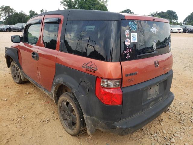Photo 3 from auction – 2004 HONDA ELEMENT EX with VIN 5J6YH27644L034765