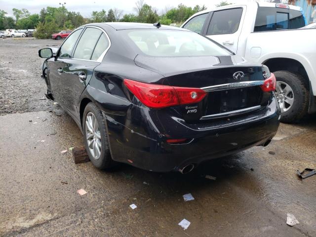 Photo 3 from auction – 2014 INFINITI Q50 BASE with VIN JN1BV7AR9EM686641