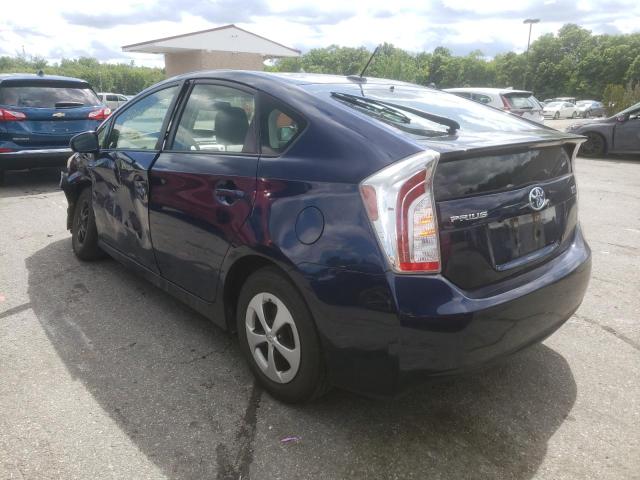 Photo 3 from auction – 2012 TOYOTA PRIUS with VIN JTDKN3DU9C1551003