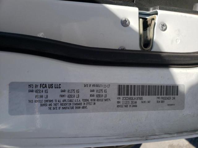 Photo 10 from auction – 2018 DODGE CHARGER SX with VIN 2C3CDXBG6JH187685