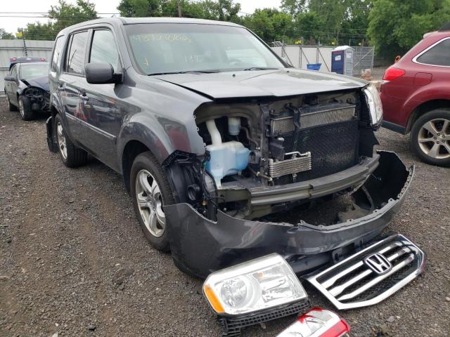 HONDA PILOT EXL 2012 with VIN 5FNYF4H51CB049626 - Photo from auction