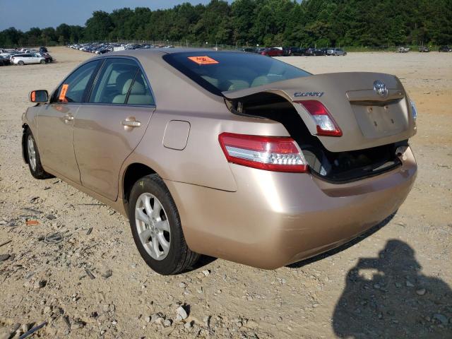 Photo 3 from auction – 2011 TOYOTA CAMRY BASE with VIN 4T1BF3EK9BU607251