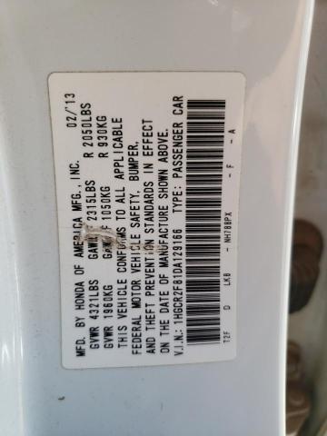 Photo 10 from auction – 2013 HONDA ACCORD EXL with VIN 1HGCR2F81DA129166