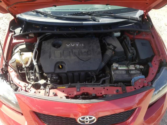 Photo 7 from auction – 2009 TOYOTA COROLLA BA with VIN 2T1BU40E39C090800