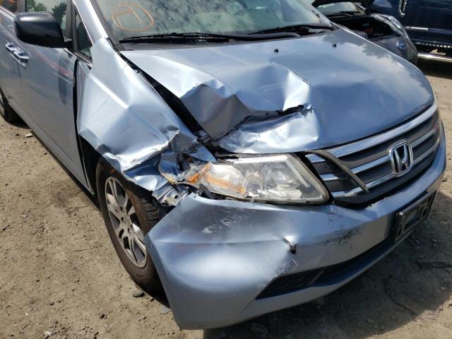 Photo 9 from auction – 2012 HONDA ODYSSEY EX with VIN 5FNRL5H63CB049588