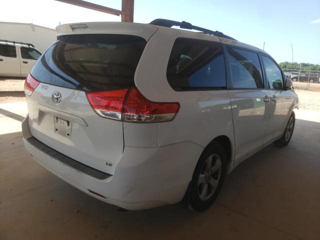 Photo 4 from auction – 2012 TOYOTA SIENNA LE with VIN 5TDKK3DC8CS214213