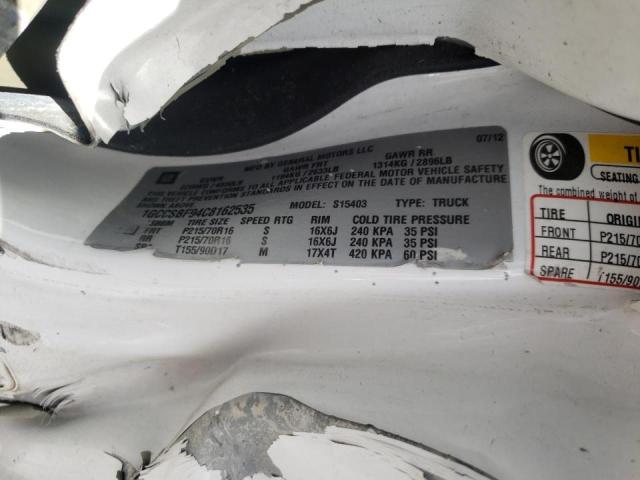 Photo 10 from auction – 2012 CHEVROLET COLORADO with VIN 1GCCSBF94C8162535