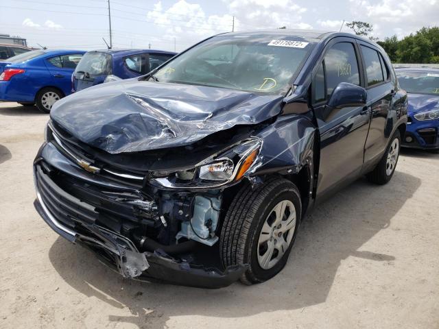 Photo 2 from auction – 2018 CHEVROLET TRAX LS with VIN 3GNCJKSBXJL354706