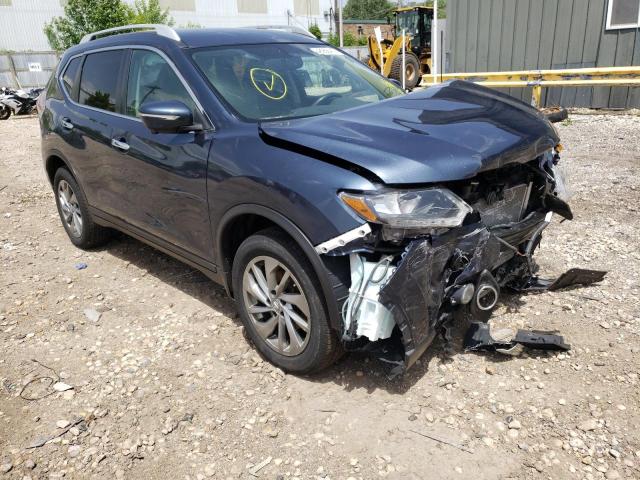 NISSAN ROGUE S 2015 with VIN 5N1AT2MVXFC815287 - Photo from auction