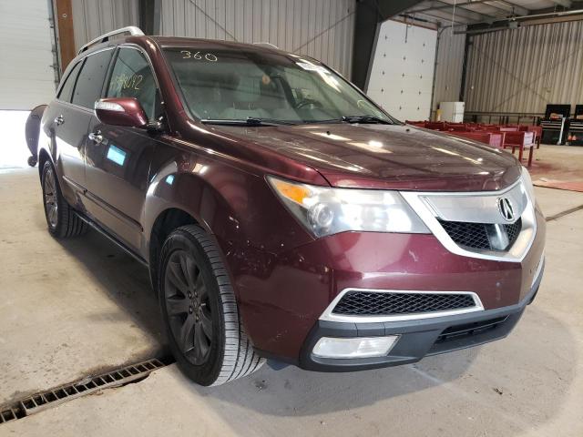 ACURA MDX ADVANC 2011 with VIN 2HNYD2H56BH528637 - Photo from auction