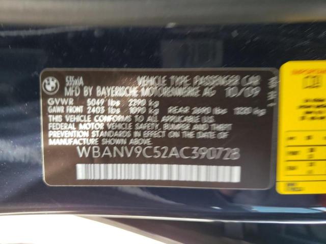 Photo 10 from auction – 2010 BMW 535XI with VIN WBANV9C52AC390728