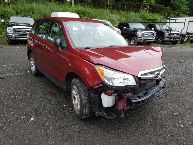 SUBARU FORESTER 2 2016 with VIN JF2SJAAC3GH477975 - Photo from auction