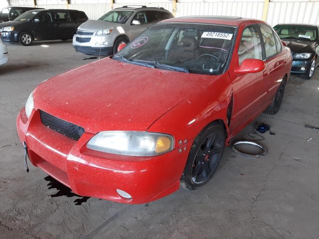 Photo 2 from auction – 2002 NISSAN SENTRA SE- with VIN 3N1AB51D22L700477
