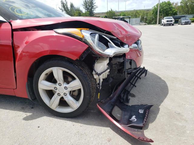 Photo 9 from auction – 2014 HYUNDAI VELOSTER with VIN KMHTC6AD8EU185080