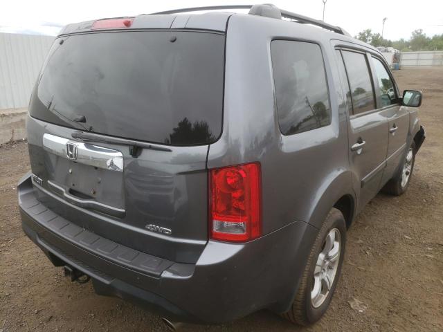 Photo 4 from auction – 2013 HONDA PILOT EXL with VIN 5FNYF4H68DB002586