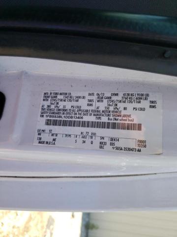 Photo 10 from auction – 2013 FORD ECONOLINE with VIN 1FBSS3BL1DDB13406