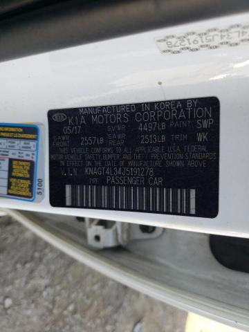 Photo 10 from auction – 2018 KIA OPTIMA LX with VIN KNAGT4L34J5191278