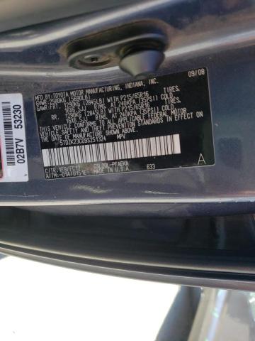 Photo 10 from auction – 2009 TOYOTA SIENNA with VIN 5TDZK23C09S251324