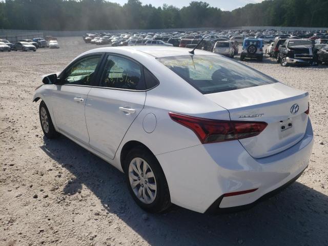 Photo 3 from auction – 2021 HYUNDAI ACCENT SE with VIN 3KPC24A62ME143126