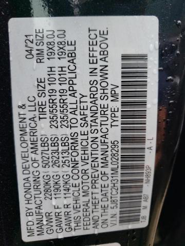 Photo 10 from auction – 2021 ACURA RDX with VIN 5J8TC2H31ML028295