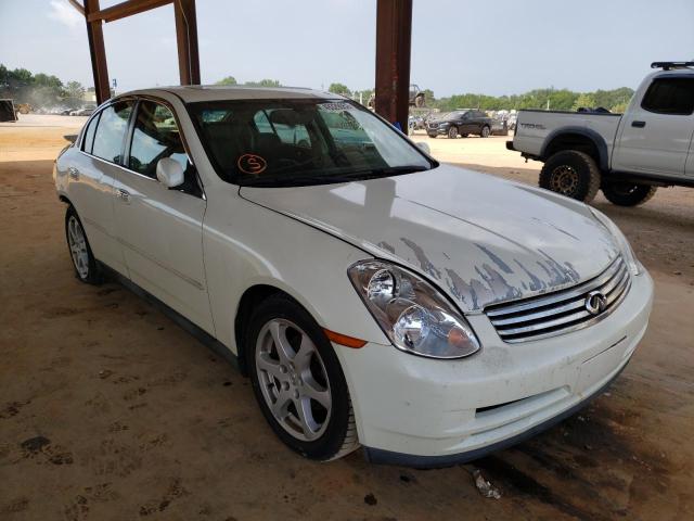 INFINITI G35 2003 with VIN JNKCV51EX3M332996 - Photo from auction
