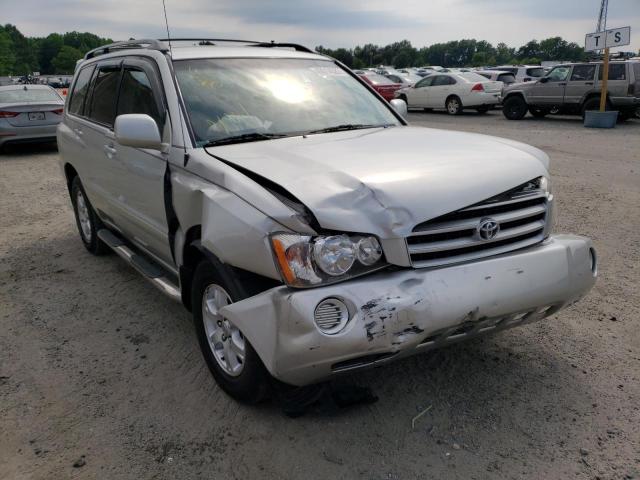 TOYOTA HIGHLANDER 2003 with VIN JTEHF21A930106399 - Photo from auction