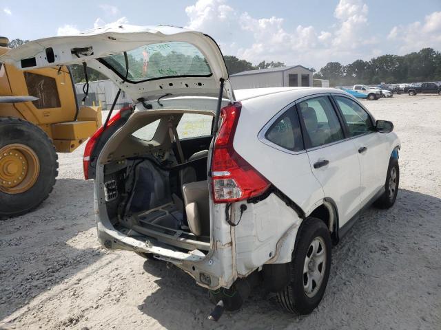 Photo 4 from auction – 2016 HONDA CR-V LX with VIN 5J6RM4H37GL114467