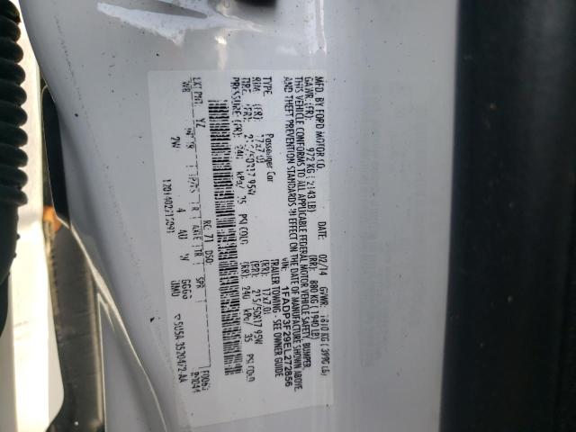 Photo 10 from auction – 2014 FORD FOCUS SE with VIN 1FADP3F29EL272856