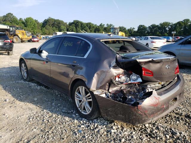 Photo 3 from auction – 2012 INFINITI G25 BASE with VIN JN1DV6AP3CM810871