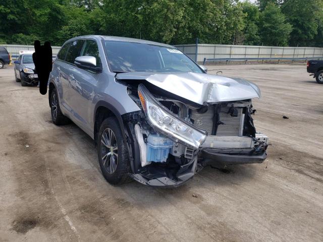 TOYOTA HIGHLANDER 2018 with VIN 5TDBZRFH9JS842995 - Photo from auction