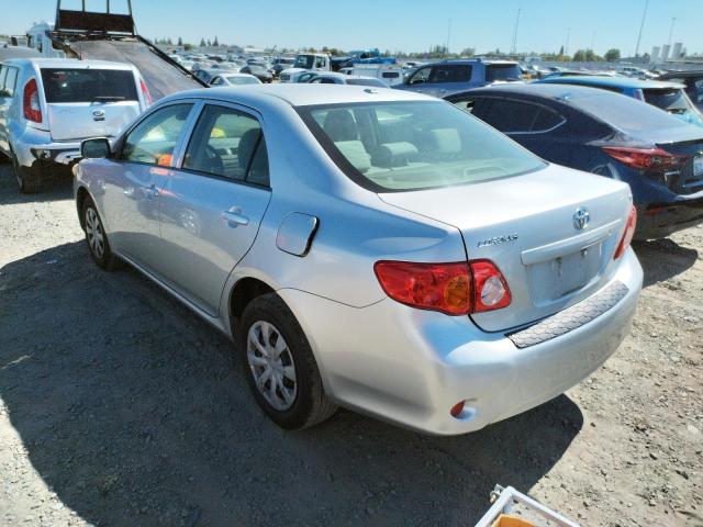 Photo 3 from auction – 2009 TOYOTA COROLLA BA with VIN JTDBL40EX99084145