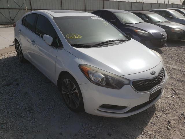 KIA FORTE EX 2014 with VIN KNAFZ4A83E5065363 - Photo from auction