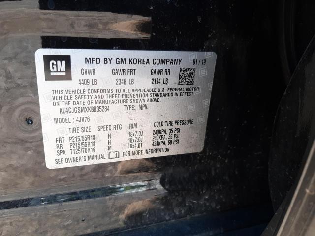 Photo 10 from auction – 2019 BUICK ENCORE ESS with VIN KL4CJGSMXKB835284