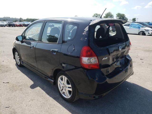 Photo 3 from auction – 2007 HONDA FIT S with VIN JHMGD38697S028289