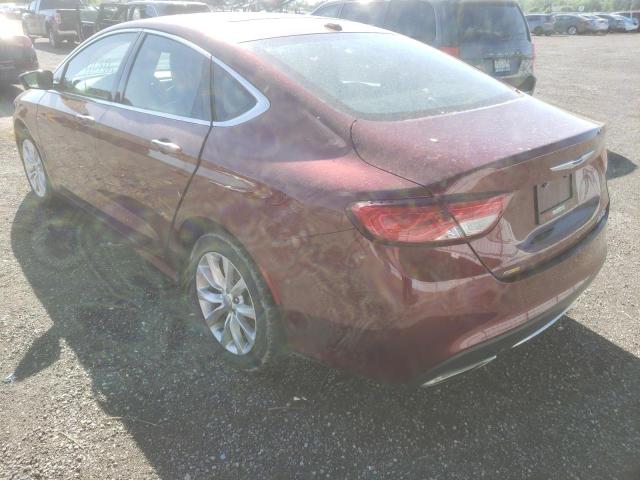 Фото 3 с аукциона – 2015 CHRYSLER 200 C с VIN 1C3CCCCG7FN598179