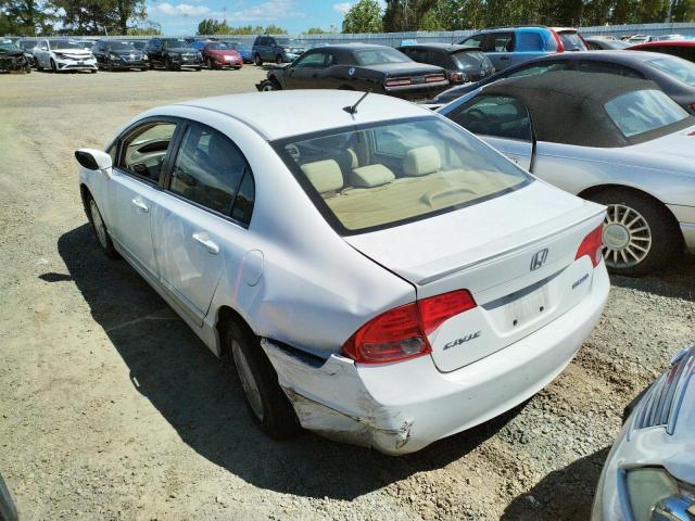 Photo 3 from auction – 2008 HONDA CIVIC HYBR with VIN JHMFA36208S007885
