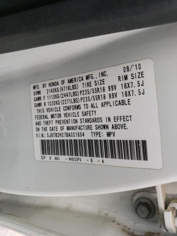 Photo 10 from auction – 2011 ACURA RDX with VIN 5J8TB2H27BA001654