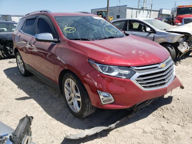 CHEVROLET EQUINOX PR 2020 with VIN 3GNAXNEV6LS667404 - Photo from auction
