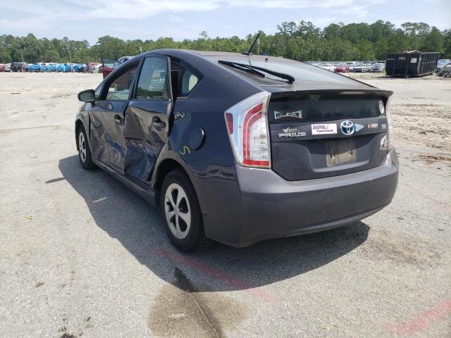 Photo 3 from auction – 2013 TOYOTA PRIUS with VIN JTDKN3DU5D5687736