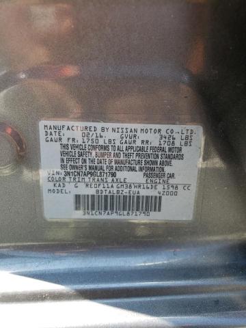 Photo 10 from auction – 2016 NISSAN VERSA with VIN 3N1CN7AP9GL871790