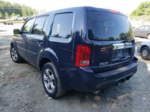 Photo 3 from auction – 2012 HONDA PILOT EX with VIN 5FNYF4H40CB011537