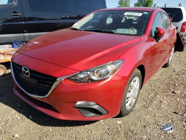 Photo 2 from auction – 2014 MAZDA 3 with VIN JM1BM1U7XE1201349