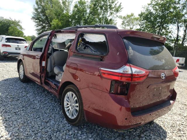 Photo 3 from auction – 2017 TOYOTA SIENNA XLE with VIN 5TDYZ3DC6HS842218