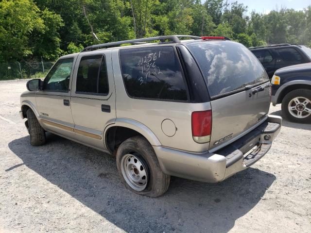 Photo 3 from auction – 2002 CHEVROLET BLAZER with VIN 1GNDT13W12K216131