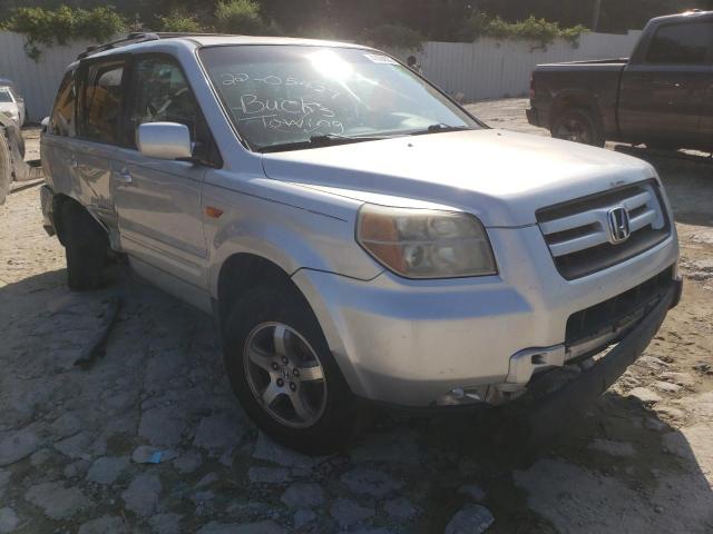 HONDA PILOT EX 2006 with VIN 2HKYF18576H533336 - Photo from auction